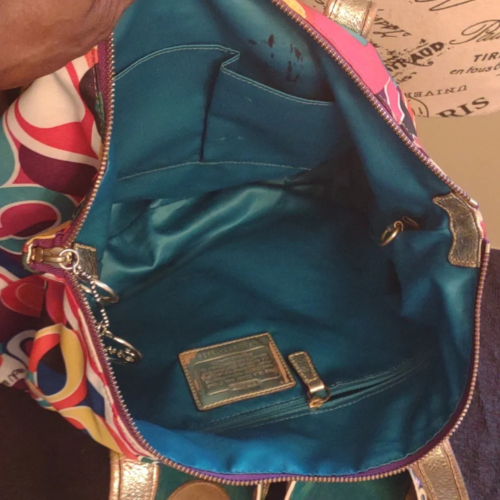 Coach Poppy Bag/ Coach Jessi Clogs Bundle - Picture 10 of 13